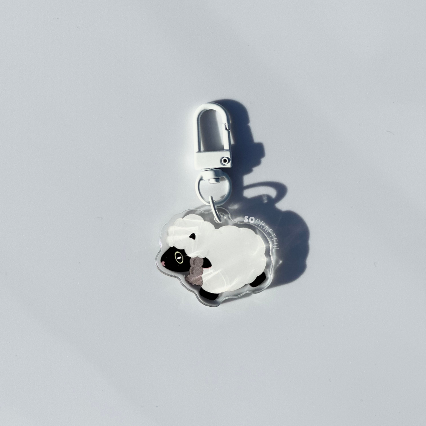 Sheep Keychain