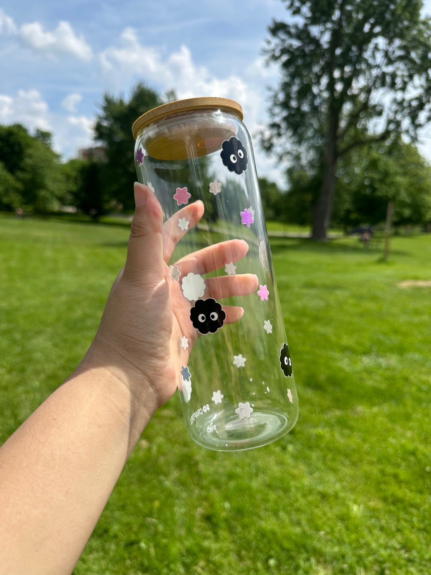 SOOT GLASS CUPS