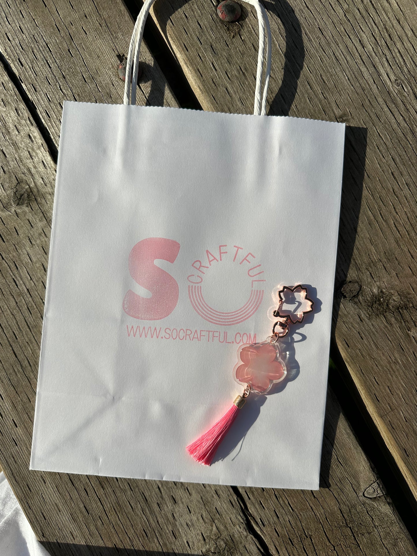 Sakura Dangle Keychain