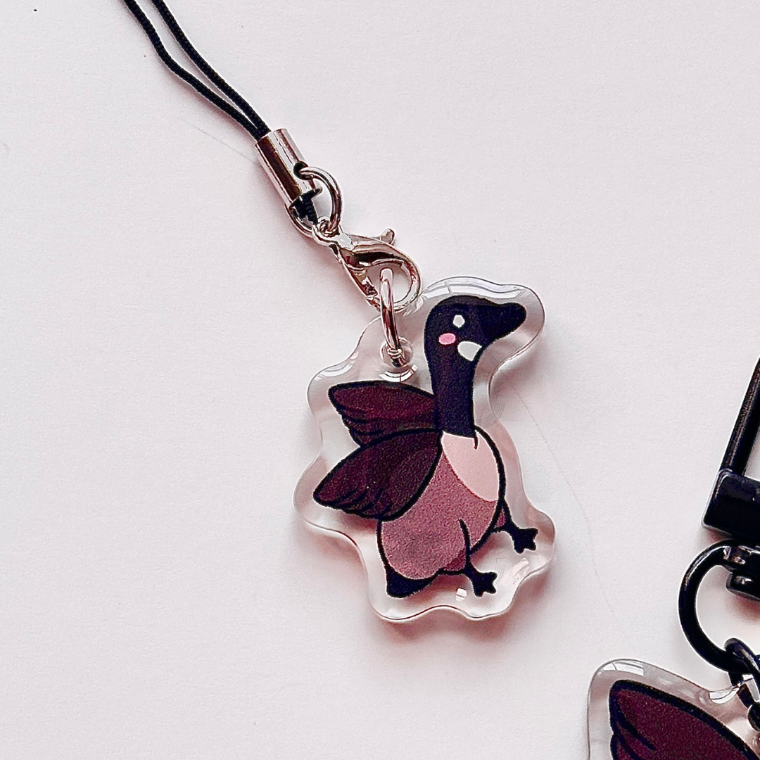 Goose Phone Charm