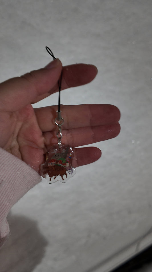 P4. Moving Castle Phone Charm