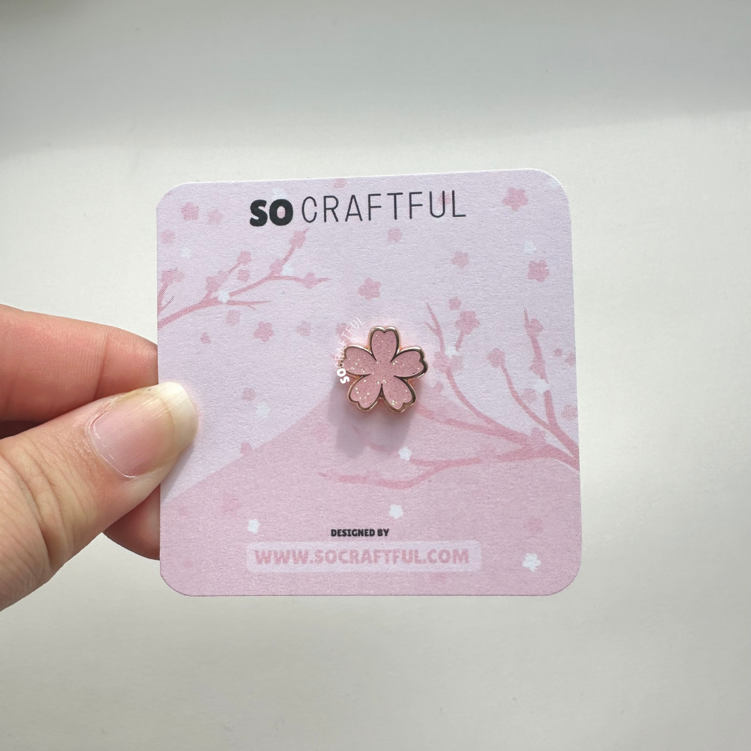 Sakura Enamel Pin