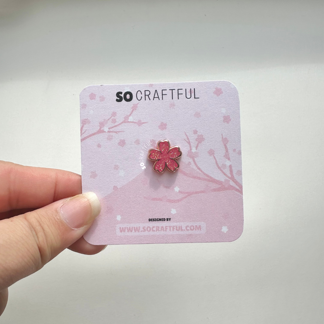 Sakura Enamel Pin